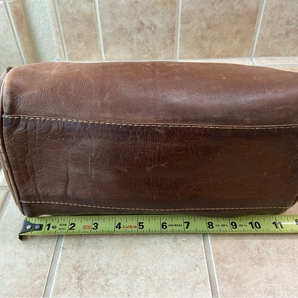 Vintage MODA D’Luciano Mexico Brown Leather Shoulder Bag Purse - Picture 12 of 16